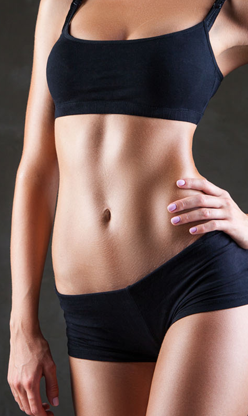 Breast augmentation for improved body proportions